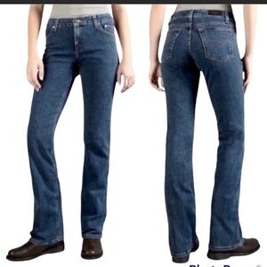 HD Harley Davidson Algodon High Waist Bootcut Jeans Women’s size‎ 4 bikers work